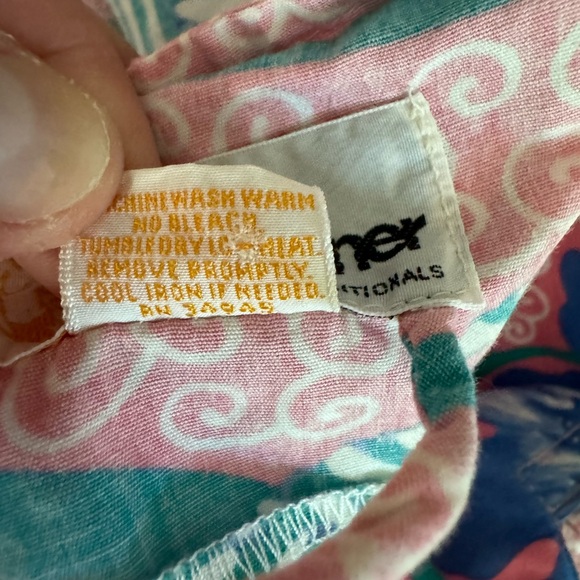 Vintage 80’s Reyn Spooner women's Hawaiian floral bright jumper size small - Picture 7 of 9